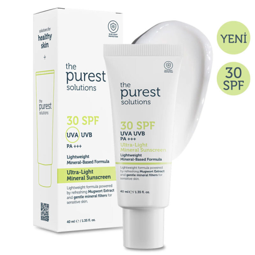 The Purest Solutions Mineral Filtreli Güneş Koruyucu Krem SPF 30 40 ml - 2