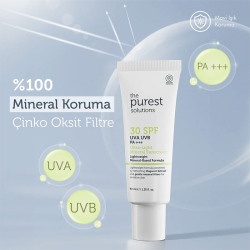 The Purest Solutions Mineral Filtreli Güneş Koruyucu Krem SPF 30 40 ml - 4