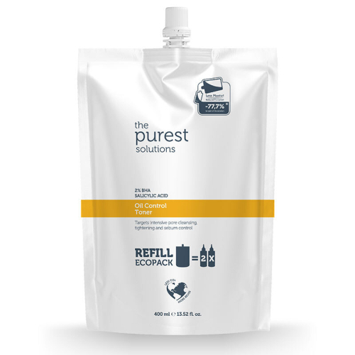 The Purest Solutions Oil Control Toner 400 ml - Refill - The Purest Solutions