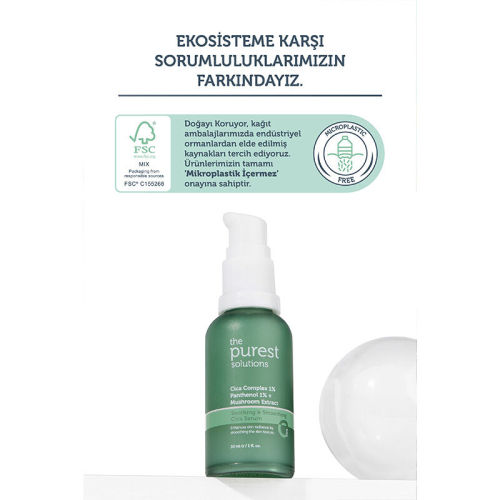 The Purest Solutions Soothing and Smoothing Cica Serum 30 ml - 3