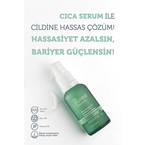 The Purest Solutions Soothing and Smoothing Cica Serum 30 ml - 2