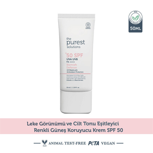 The Purest Solutions SPF50+ Blemish Defense Cream 50 ml - 2