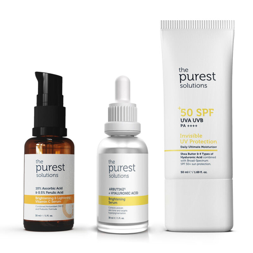 The Purest Solutions Spf50+ Güneş Koruyuculu Cilt Bakım Seti - The Purest Solutions