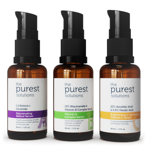 The Purest Solutions Tazelemeye Yardımcı Vitamin Bakım Seti - The Purest Solutions