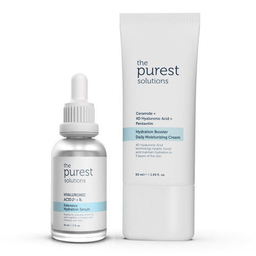 The Purest Solutions Tüm Ciltlerin Kullanımına Uygun Günlük Yoğun Nemlendirme Seti - The Purest Solutions