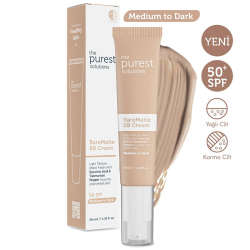 The Purest Solutions Yağlı ve Karma Ciltler İçin Matlaştırıcı BB Krem SPF 50+ 40 ml – Orta-Koyu Ton - 2