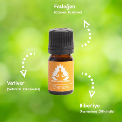 Therapium Naturalis Memory Karışım Uçucu Yağı 5 ml - 2