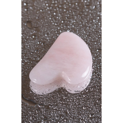 Therapium Naturalis Pembe Kuvars Taşı Gua Sha Masaj Aleti - 2