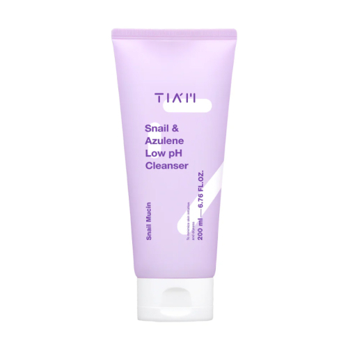 Tiam Snail Azulene Low pH Cleanser 200 ml - TIAM