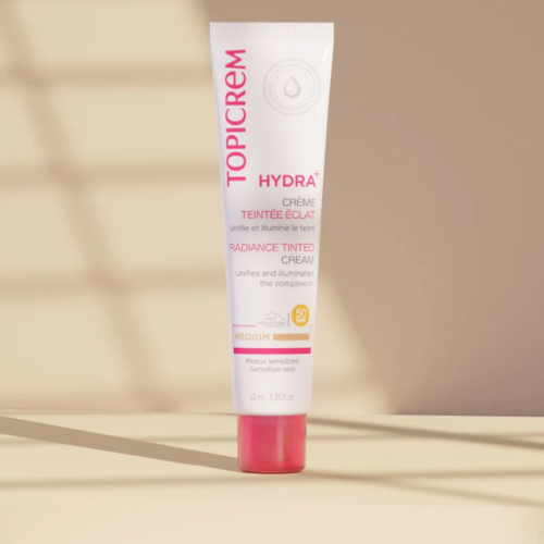 Topicrem Hydra+ Tinted Radiance Cream SPF 50+ 40 ml - Medium - 3