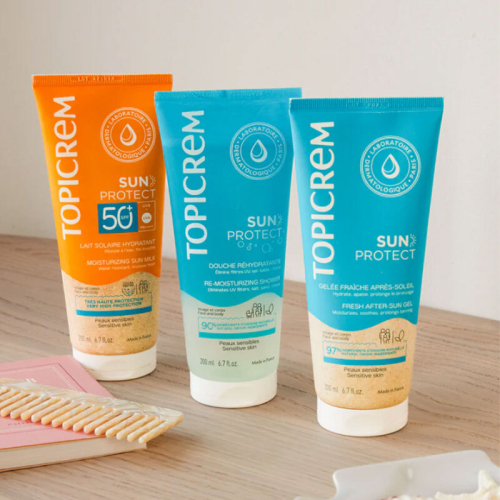 Topicrem Sun Protect Re-Moisturizing Shower 200 ml - 6
