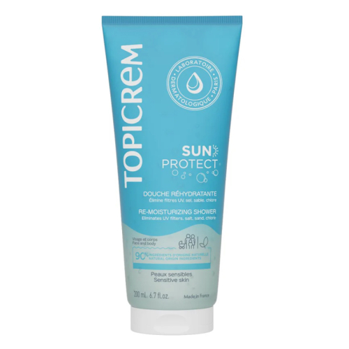 Topicrem Sun Protect Re-Moisturizing Shower 200 ml - 1