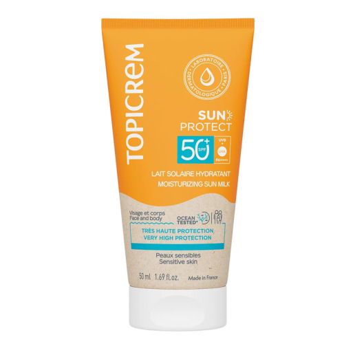 Topicrem Sun Protect Spf 50 Moisturizing Sun Milk 200 ml - 1