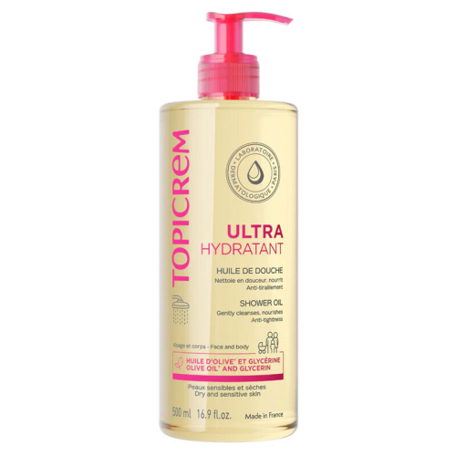 Topicrem Ultra Hydratant Shower Oil 500 ml - Topicrem