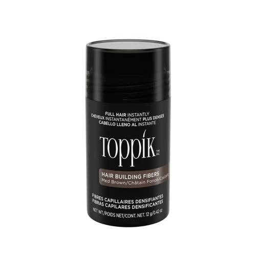 Toppik Hair Bulding Fibers Brown 12 gr - Med Brown - 1