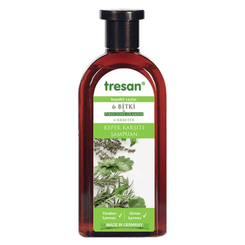 Tresan 6 Bitki Kepek Karşıtı Şampuan 300 ml - Tresan