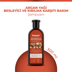 Tresan Argan Yağı Besleyici Kırılma Karşıtı Bakım Şampuanı 300 ml - 3