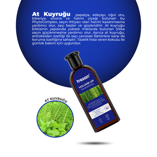 Tresan At Kuyruğu Hacimlendirici Bakım Şampuanı 300 ml - 4