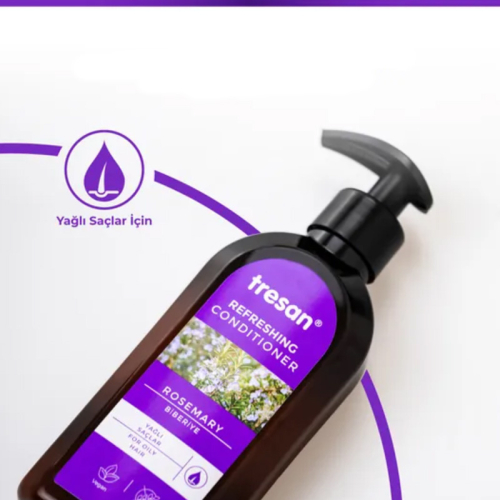 Tresan Biberiye Canlandırıcı Sülfatsız Bakım Saç Kremi 300 ml - 3