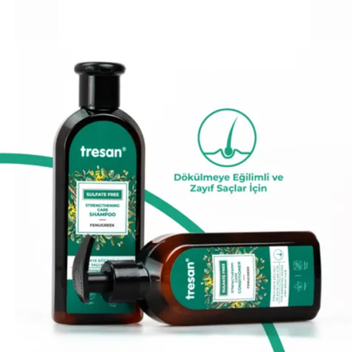 Tresan Çemen Otu Güçlendirici Sülfatsız Bakım Saç Kremi 300 ml - 3