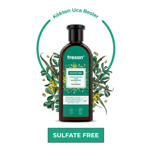 Tresan Çemen Otu Güçlendirici Sülfatsız Bakım Şampuanı 300 ml - 2