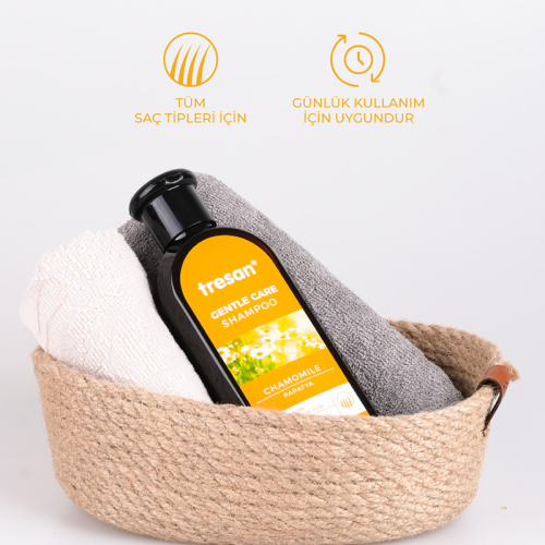 Tresan Papatya İçerikli Yumuşatıcı Bakım Şampuanı 300 ml - Tresan
