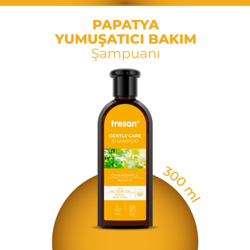 Tresan Papatya İçerikli Yumuşatıcı Bakım Şampuanı 300 ml - 3