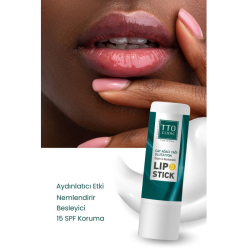 TTO Clinic Thermal SPF15+ Lip Stick 5 gr - Çay Ağacı - 3