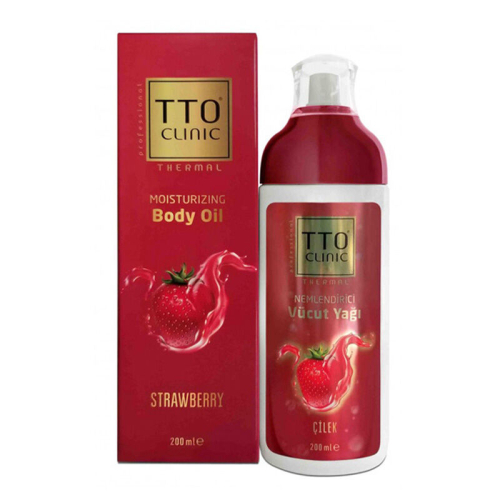 TTO Clinic Vücut Yağı 200 ml - Çilek - TTO