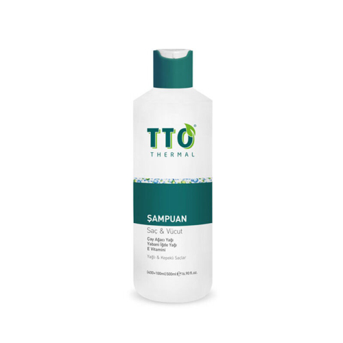 TTO Saç ve Vücut Şampuanı (400 ml + 100 ml) 500 ml - 1