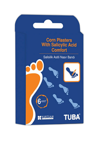 TUBA Corn Plasters With Salicylic Acid Comfort - Kurtsan Medikal