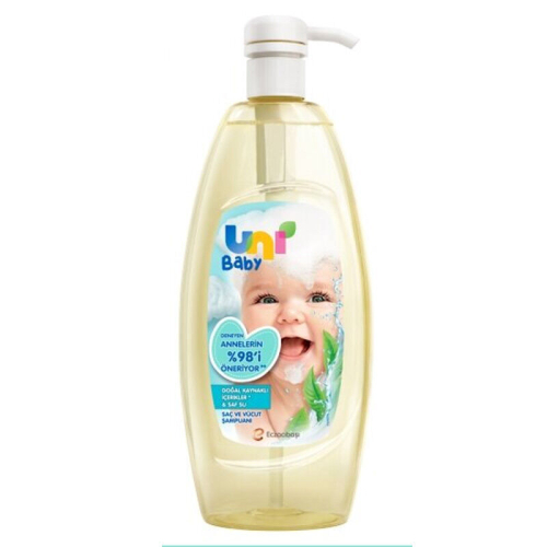 Uni Baby Saç ve Vücut Şampuanı 500 ml - 1