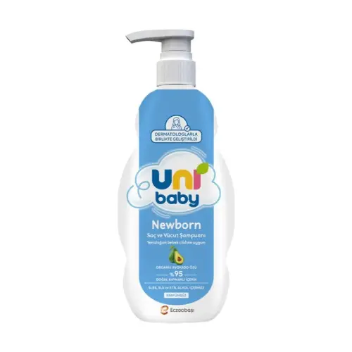Uni Baby Yenidoğan Saç ve Vücut Şampuanı 500 ml - Uni Baby