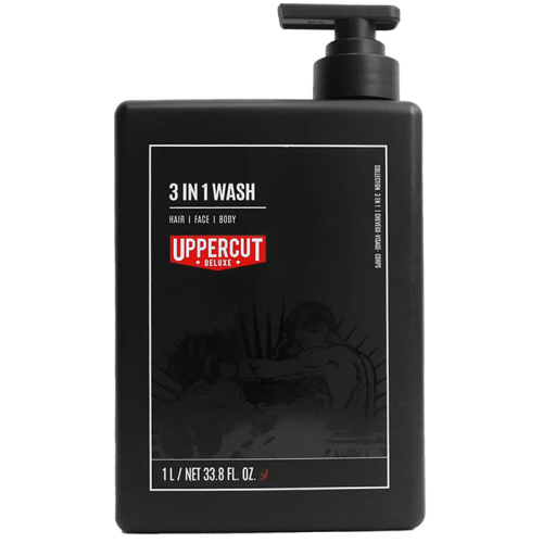 Uppercut Deluxe 3 In 1 Wash 3 ü 1 Arada Şampuan 1 L - Uppercut Deluxe