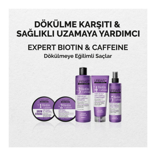 Urban Care Expert Series Biotin - Caffeine Saç Kremi 200 ml - 4