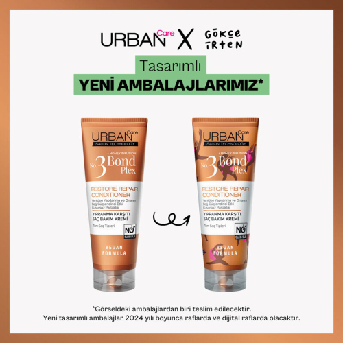 Urban Care Honey Infusion Bond Plex Yıpranma Karşıtı Saç Bakım Kremi 250 ml - 2