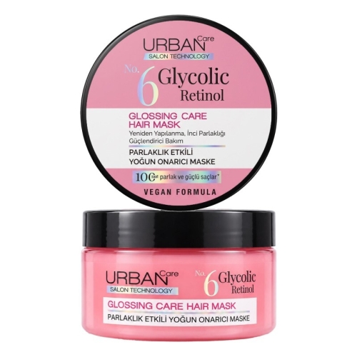 Urban Care No 6 Glycolic Retinol Hair Mask 230 ml - Urban Care