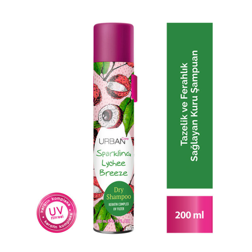 Urban Care Sparkling Lychee Breeze Kuru Şampuan 200 ml - 3