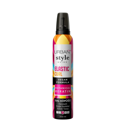 Urban Care Style Guide Elastic Curl Saç Köpüğü 200 ml - Urban Care