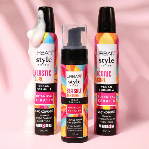 Urban Care Style Guide Elastic Curl Saç Köpüğü 200 ml - 4