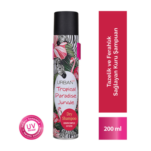 Urban Care Tropical Paradise Jungle Tropik Meyve ve Çiçek Kokulu Kuru Şampuan 200 ml - 2