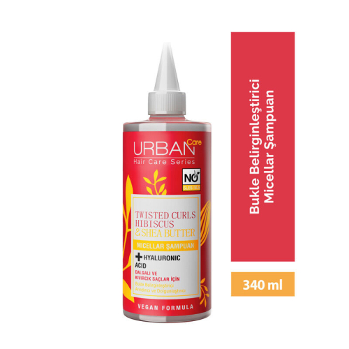 Urban Care Twisted Curls Hibiscus- Shea Butter Micellar Şampuan 340 ml - 3