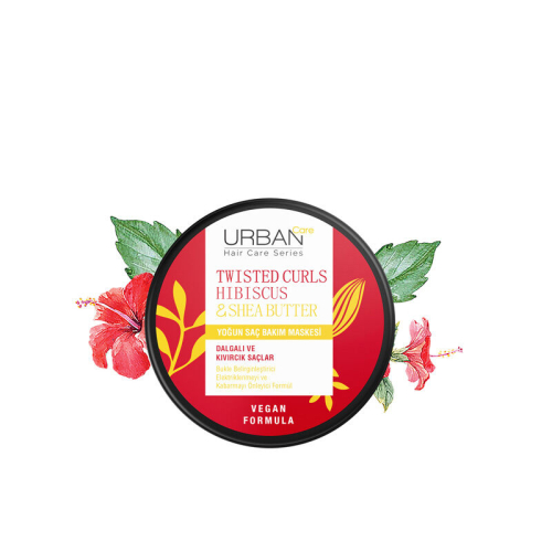Urban Care Twisted Curls Hibiscus - Shea Butter Yoğun Saç Bakım Maskesi 230 ml - 2