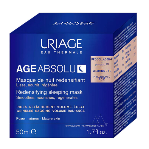 Uriage Age Absolu Redensifying Sleeping Mask 50 ml (Promosyon Ürünü) - 2