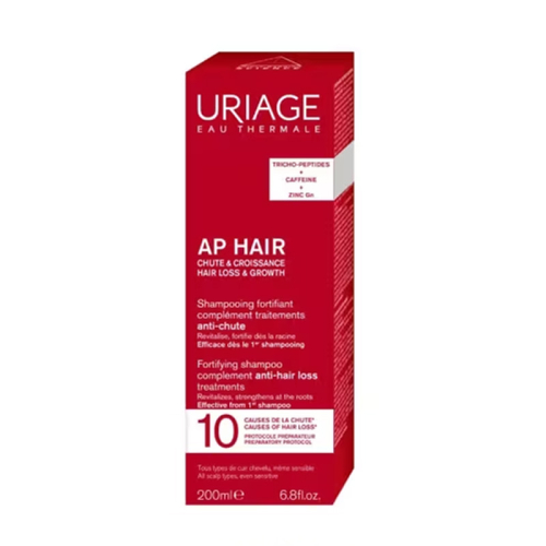 Uriage Ap Hair Shampoo Fortifiant Complement Traitements Anti-chute 200 ml - 2