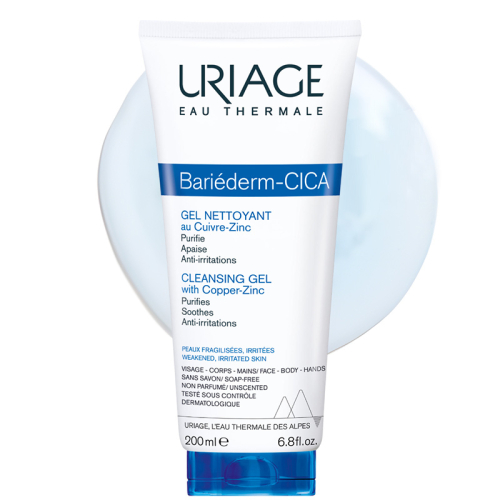 Uriage Bariederm Güçlendirici ve Ferahlatıcı Yüz ve Vücut Temizleme Jeli 200 ml - 2