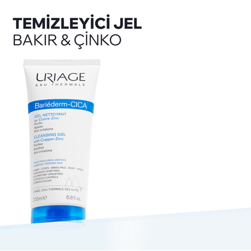 Uriage Bariederm Yüz ve Vücut Temizleme Jeli 200 ml - 2