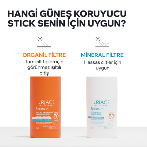 Uriage Bariesun SF50+ Mineral Güneş Koruyucu Stick 18 g - 6