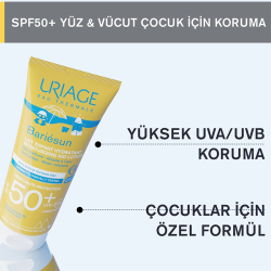 Uriage Bariesun SPF50+ Çocuklar için Güneş Koruyucu Losyon 100 ml - 3