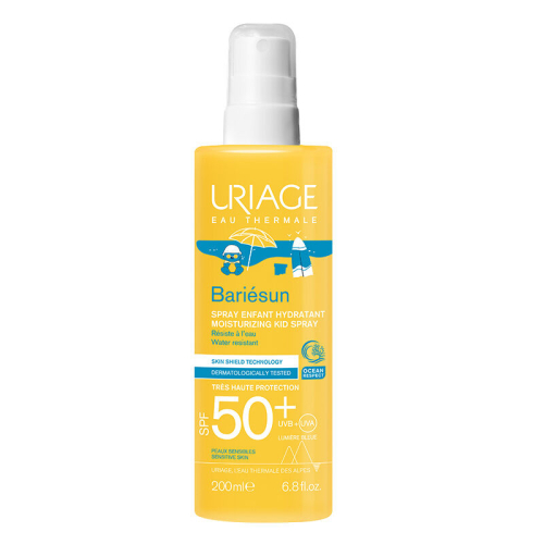 Uriage Bariesun SPF50+ Çocuklar İçin Yüz ve Vücut için Güneş Koruyucu Sprey 200 ml - Uriage